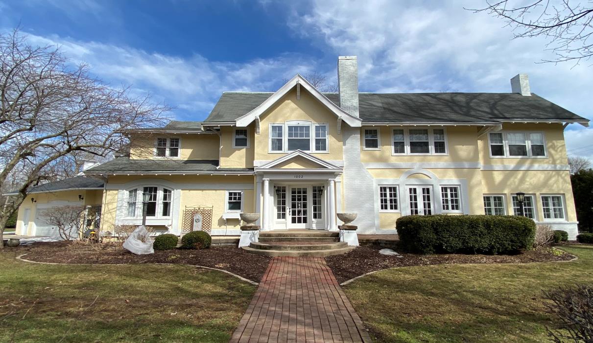 West elevation of the Bacon-Johnson House