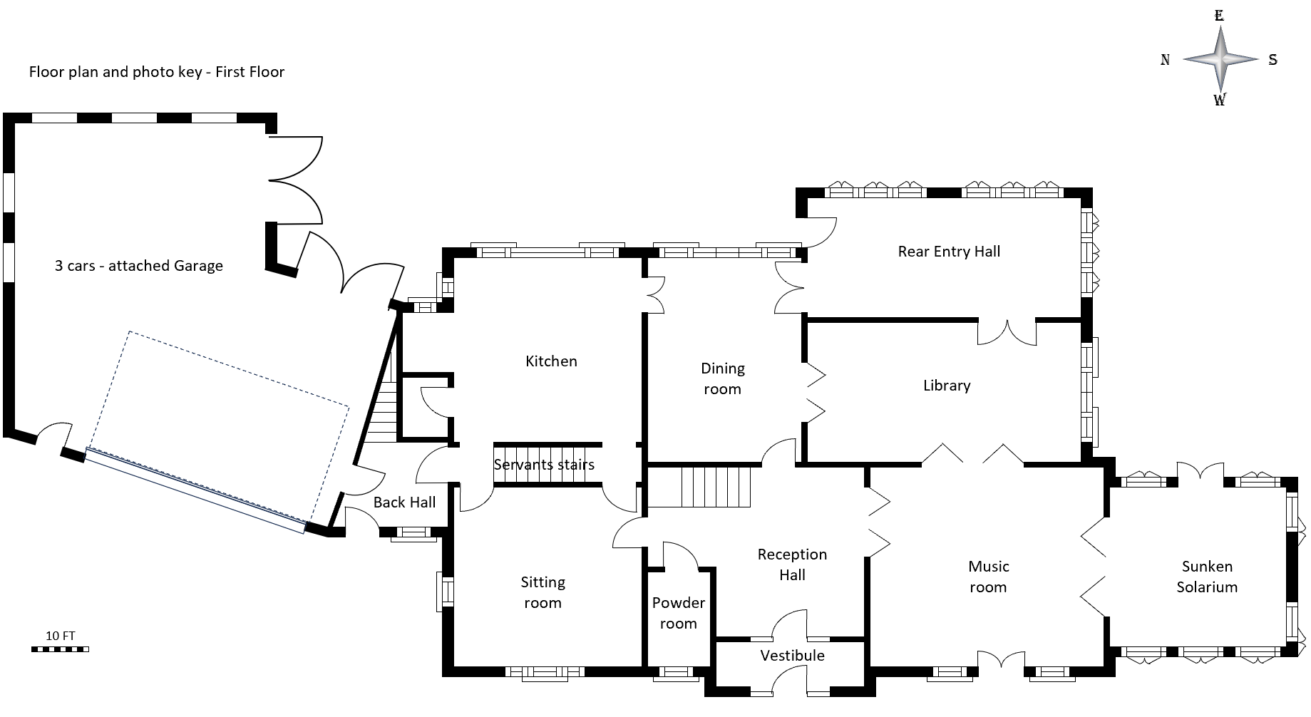 First floor plan